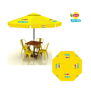 ชุดร่มและเก้าอี้ในสวนกลางแจ้งทุกสภาพอากาศที่ทันสมัยหลังคาป้องกันรังสียูวีขนาด4*4ม. พับได้แบบพกพาสำหรับใช้งาน - Product Image 3