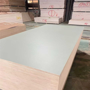 Carta melaminica compensato all'ingrosso 17mm 18mm Falcata bianco pannello di blocco per carpenteria - Product Image 4