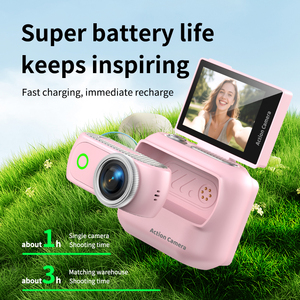 Caméra d'action ultra-claire 1080P personnalisable avec support OEM/ODM, magnétique, mains libres, portable, pour sports et <span class=keywords><strong>création</strong></span> de vlogs en extérieur - Product Image 4