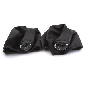 Funda Protectora para Palanca de Cambios Fcgsk, de Cuero PU Negro, Manual, 5 y 6 Velocidades, para Mercedes Benz W168 W203 - Product Image 1