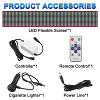 Lumière LED RGB pour voiture, camion et poids lourd, avec écran souple intelligent à commande à distance PEL, affichage dynamique clignotant, effet œil de démon.