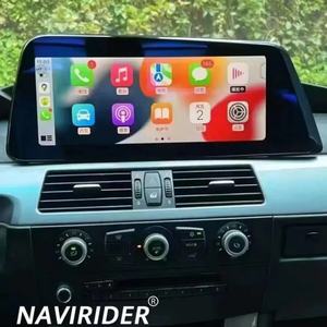 Écran multimédia vidéo Android 14 de 12,3 pouces pour BMW Série 5 E60 2003-2010 CCC CIC, autoradio avec CarPlay sans fil automatique - Product Image 1