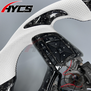Accesorios Interiores para Automóviles Nissan Teana Altima SL Versa Note <span class=keywords><strong>NISMO</strong></span> Micra Terra DAYZ, <span class=keywords><strong>Volante</strong></span> de Fibra de Carbono Personalizado con LED e Indicador de RPM - Product Image 3