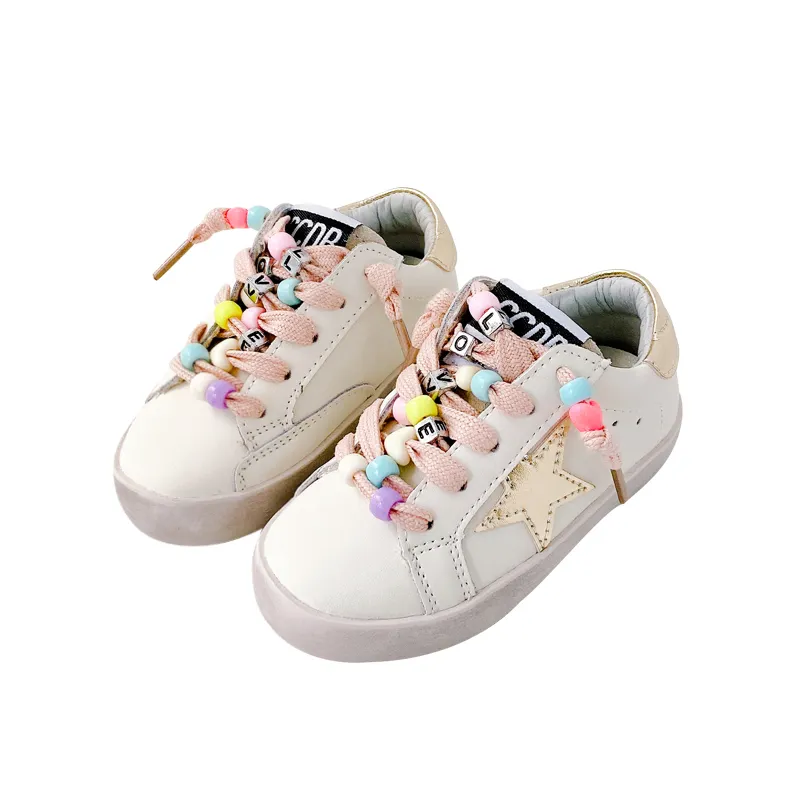 Classical Style Kids Luxury Sneakers 2022 Spring Girls Kids Star Sneakers Wholesale Fashion Trend Kids Sport Shoes