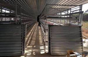 2024 nouvelle Structure en acier léger préfabriqué bâtiment de ferme personnalisé poulet canard volaille maison bâtiment - Product Image 3