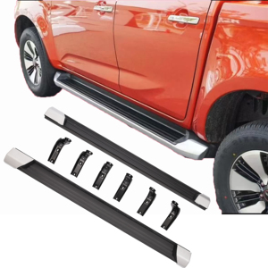 Nhà Máy Bán Hàng Trực Tiếp Triton L200 Chạy Hội Đồng Quản Trị 2019 + Màu Đen Side Bước Bạc Chân Thanh Vật Liệu Hợp Kim Nhôm - Product Image 6