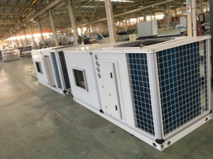 โรงงานขายส่งเครื่องปรับอากาศแบบแพ็คเกจติดหลังคา 6 ตัน 10 15 20 25 30 40 ตัน 50hz 60hz แบบแพ็คเกจสำหรับอุตสาหกรรม - Product Image 3