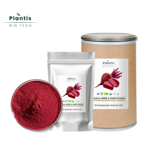 उच्च गुणवत्ता वाले प्लांटिस बीट रूट पाउडर बेट्रोनोट रस पाउडर भोजन/पेय/सुपरफूड ग्रेड स्प्रे सूखे - Product Image 3