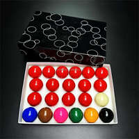 Prix de gros - Boîte noire de billes de snooker 1A, billes de billard anglais, 52,5 mm
