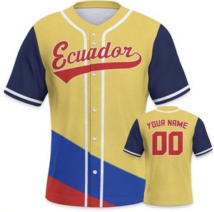 เสื้อกีฬาเบสบอลเวเนซูล่าลายตามสั่งสำหรับแฟนบอลชายเยาวชนหญิงของขวัญปรับชื่อ S-6XL เอง _ เสื้อผ้า - Product Image 4