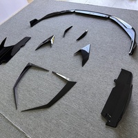 Accessoires décoratifs légers pour la mise à niveau des voitures Lamborghini STO, kit carrosserie en fibre de carbone sèche de style V amélioré, facile à installer
