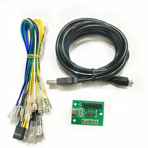 Лидер продаж, однопользовательский Аркадный Игровой контроллер для PS3 PC Delay USB-кодер JAMMA MAME