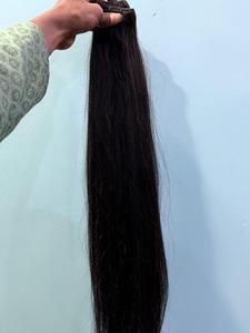 Lot de Cheveux Humains Naturels Lisses d'un Seul Donneur, Non Traités, Vierge, Tissage Longue Texture Lisse pour Extensions, Perruques et Coiffure - Product Image 1