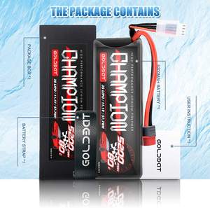 ที่มีคุณภาพสูง3วินาทีLipo 5200มิลลิแอมป์ชั่วโมง80C 11.1โวลต์RC Lipo<span class=keywords><strong>แบ</strong></span><span class=keywords><strong>ต</strong></span>เตอรี่กรณียากแพ็คที่มีการเชื่อมต่อสำหรับรถRC - Product Image 6