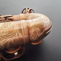 Big Bell OEM Customized Exquisitely Engraving Alto Saxophone Price