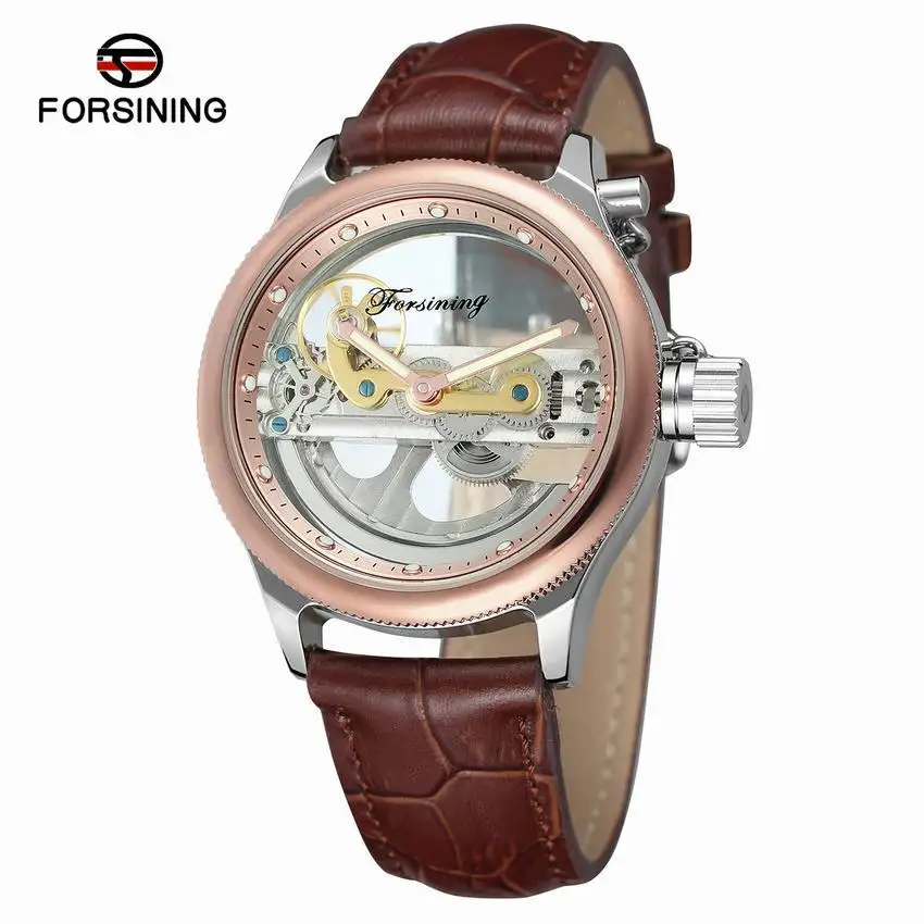 Forsining — montre automatique pour hommes, nouvelle marque chinoise, squelette, usine, personnalisée, vente en gros, mécanique