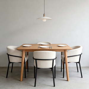 आधुनिक क्लासिक डिजाइन डाइनिंग चेयर otoman असबाब धातु पैर भोजन/रहने/रहने/प्रतीक्षा गृह फर्नीचर के लिए टिकाऊ - Product Image 2