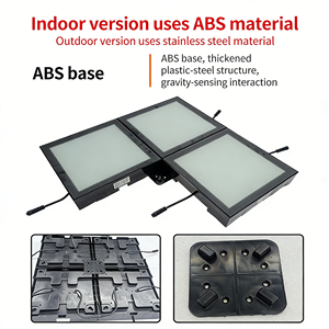 Vente en gros d'usine, sol de danse LED 3D, écran LED de sol de danse, ABS haute résolution pour salle de jeu immersive - Product Image 4