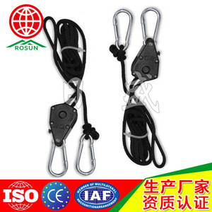 Rosun 12 Strand Black Polypropylene Rope Braided For Plant Grow Lights Industrial Use - Product Image 2