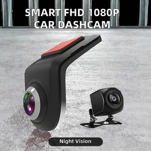 Full HD 1080P Hidden Tầm Nhìn Ban Đêm Phía Trước Và Phía Sau Không Thấm Nước Máy Ảnh <span class=keywords><strong>Android</strong></span> Navigation USB Mini ADAS U5 Ống Kính Kép Dash Cam DVR - Product Image 2