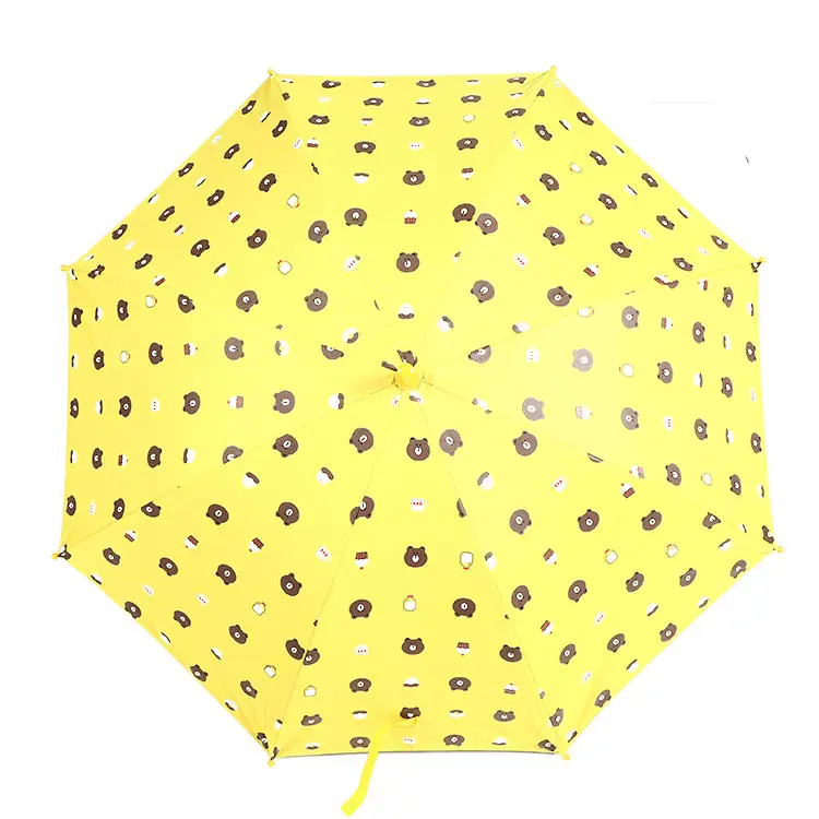 Sevimli şemsiye güneşli ve yağmurlu şemsiye satılık çin tedarikçisi için doğrudan su geçirmez Tianwei tasarım baskı çocuklar için plastik