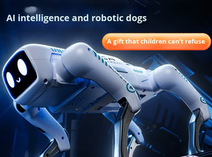 Nuovo Robot <span class=keywords><strong>Cane</strong></span> AI Intelligente 2025, Giocattolo Elettronico in Plastica per Bambini, Programmabile Artificiale con Telecomando, Regalo per Ragazzi - Product Image 6