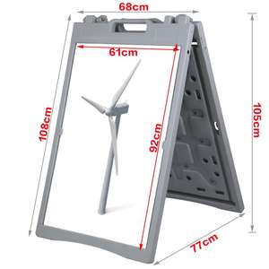 배낭 빌보드 모바일 광고 표지판 방수 재활용 맞춤형 경량 이벤트 야외 홍보 도구 - Product Image 3