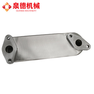 แกนทำความเย็นน้ำมันเครื่อง Sany Heavy Industry GAC Hino 700 อะไหล่เครื่องยนต์เซี่ยงไฮ้ฮีโน่สำหรับรถบรรทุก - Product Image 4