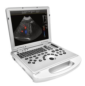 Appareil d'échographie Doppler couleur vétérinaire approuvé CE et à haute performance, scanner d'échographie clinique pour vétérinaires - Product Image 1