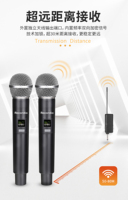 GAW-RM58 2022 Nouveauté Microphone sans fil UHF 4 canaux 6,35 mm à réduction de bruit pour karaoké, performances et DJ en extérieur
