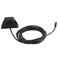 Câble d'extension AUX étanche dc3.5 mm montage encastré à RCA unique pour voiture
