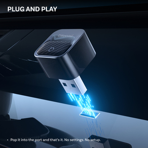 Adaptateur portable OTTOCAST CarPlay sans fil pour systèmes CarPlay filaires, offrant une connexion sans fil stable pour la conduite quotidienne - Product Image 2