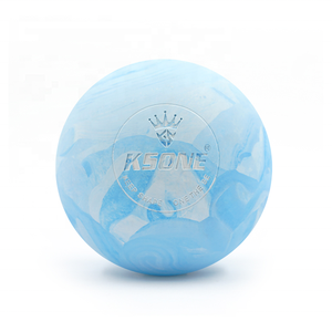 Yoga quiropráctica física goma Fitness logotipo personalizado diseño terapia mármol Color mezclado duro suave automasajeador bola - Product Image 2