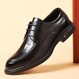 Zapatos de Vestir Formales de Oficina para Hombre, de Lujo, con Cordones, Impermeables, de Cuero Genuino, para Otoño, Casuales, de Boda, de Negocios, Suaves - Product Image 2