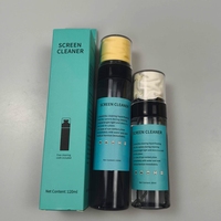 Limpiador de Pantalla en Aerosol Sin Rayas, Toallitas de Microfibra para Limpieza de Pantallas, Kit de Limpieza para Portátiles, Kit de Limpieza de Lentes de Cámara con Solución