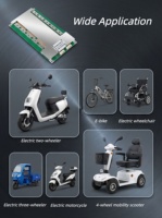FN Smart bms 30a 40a 60a 80A 100A 120A 150A 200A Lifepo4 Li-ion 4s 8s 10s 16s 24s 12v 24v 36v 48v 60v 72v Electric Motorcycle