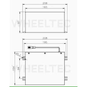 Batterie au phosphate de fer de haute qualité 22,4 V, capacité 6000 mAh-20000 mAh - Product Image 1