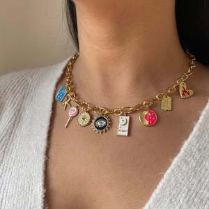 2025 nueva moda collar de acero inoxidable chapado en oro de 18 quilates para mujer impermeable estrella de mar sol Luna playa joyería Chic cadenas estilo - Product Image 2