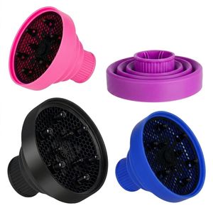 Diffusore Universale Pieghevole in Silicone per Asciugacapelli, Resistente al Calore, Retrattile, per Capelli Ricci, Strumento di Styling per Salone - Product Image 1