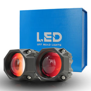 Feux de travail LED de haute qualité 30W, double couleur, lumière stroboscopique 3000lm, faisceau jaune et blanc, laser LED pour moto, camion, voiture - Product Image 3