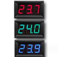 Voltmeter tampilan Digital dua kawat 0.56 inci DC 4.5 v-30 V