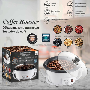 <span class=keywords><strong>Machine</strong></span> <span class=keywords><strong>à</strong></span> torréfier les grains automatique 800g 800W, idéale pour arroster les cacahuètes, les noix et les haricots, torréfacteur électrique domestique pour <span class=keywords><strong>café</strong></span> - Product Image 2
