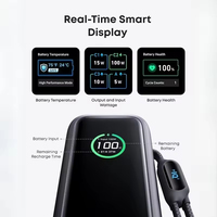 Anker Zolo A1695 25000mAh 165W Power Bank ultra-rapide avec câble double rétractable Type-C pour iPhone/Samsung/Xiaomi et ordinateurs portables