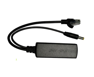 10/100M PD PoE <b>Cable</b> 1*10/100Base-TX <b>RJ45</b> Port and 1*8P Male Output 1*DC5521 Power - Product Image 4