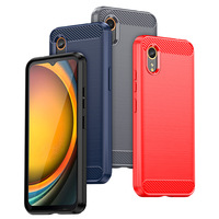 Coque de téléphone en fibre de carbone légère et résistante aux chocs à prix avantageux pour Samsung Galaxy Xcover 7, coque souple en TPU