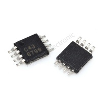 Circuits intégrés ANSOYO OPA2343EA OPA2343 8VSSOP, composants électroniques, amplificateur OPA2343EA/2K5