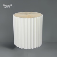 Accessoires de mariage : Colonne décorative pliable de style romain pour table de desserts, support à gâteau, guide d'allée et décoration de fenêtre, avec éléments d'origami