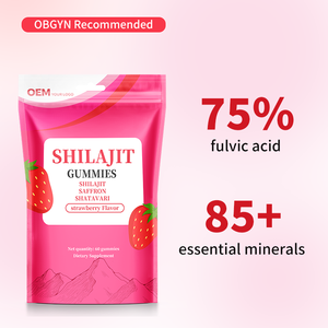 Gummies de Shilajit en Gros, Marque Privée OEM, 100% Résine Pure, Extrait de Stigma de Safran Shatavari, Sans OGM, Végétalien - Product Image 5