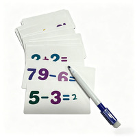Jeux d'apprentissage des mathématiques et de l'arithmétique pour enfants en bas âge, personnalisés, imprimés sur carton, cartes à numéros, imprimante, minuteur