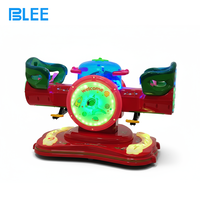 Machine de jeu à bascule double lapin blanc MP5 à monnayeur pour enfants, prix de gros, en métal et acrylique, garantie 1 an
